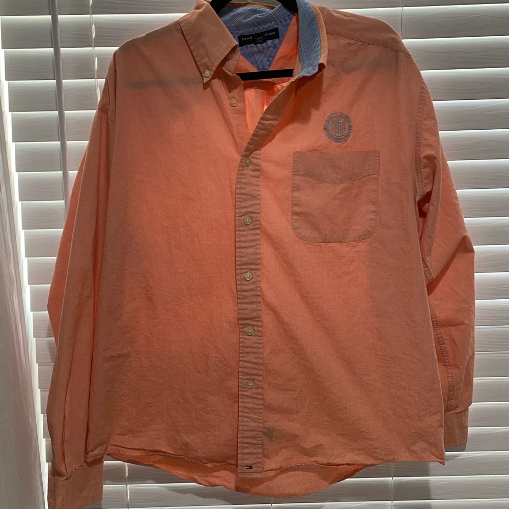 Tommy‎ Hilfiger Golf Mens XL University of New Mexico Lobos Button Down Shirt
